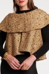 Frances Valentine Peyton Swing Jacket In Brown