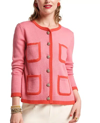 Frances Valentine Pierre Regular And Plus Size Cardigan In Multi
