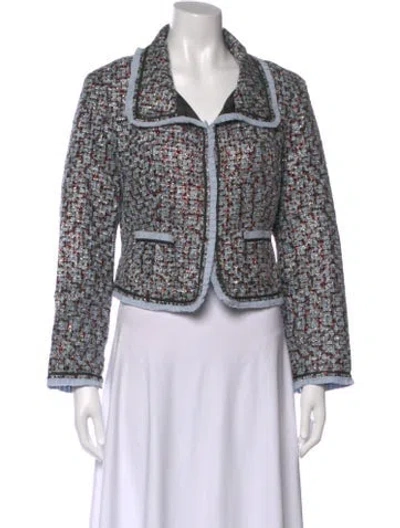 Pre-owned Frances Valentine Printed Sweater W/ Tags