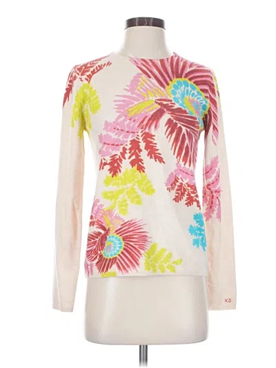 Pre-owned Frances Valentine Pullover Sweater In Ivory