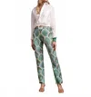 Frances Valentine Robbie Pant In Blue Green In Multi