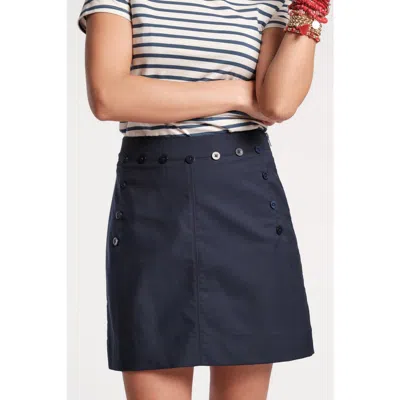 Frances Valentine Sailor Skirt In Blue