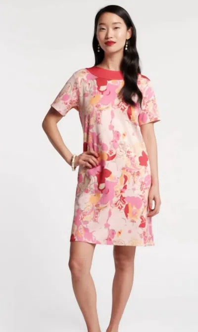 Frances Valentine Sally Mini Dress In Wild Tulip In Multi