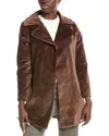 Frances Valentine Sergeant Jacket In Brown