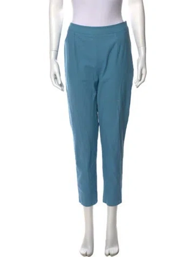 Pre-owned Frances Valentine Skinny Leg Pants In Blue