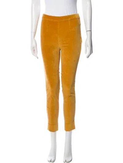 Pre-owned Frances Valentine Skinny Leg Pants In Neutral