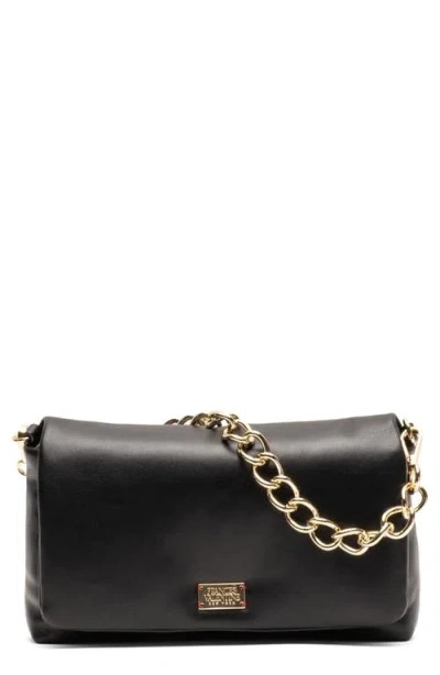 Frances Valentine Small Effie Leather Crossbody Bag In Black