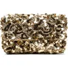 Frances Valentine Stardust Sequin Bag In Gold