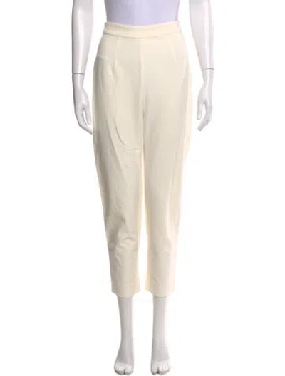 Pre-owned Frances Valentine Straight Leg Pants In Neutral