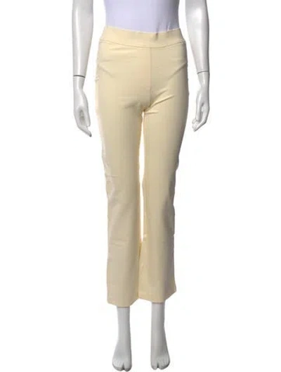 Pre-owned Frances Valentine Straight Leg Pants In Neutrals