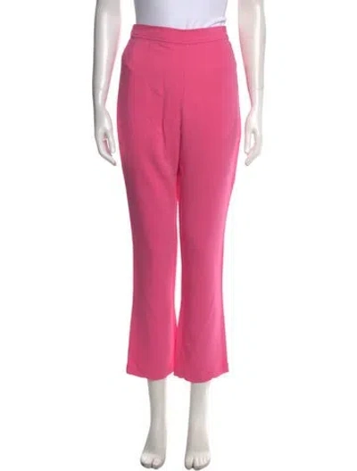 Pre-owned Frances Valentine Straight Leg Pants W/ Tags In Pink
