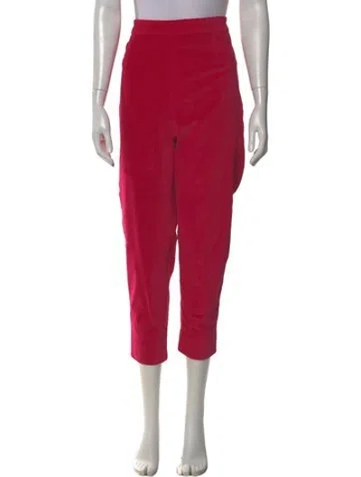 Pre-owned Frances Valentine Straight Leg Pants W/ Tags In Pink