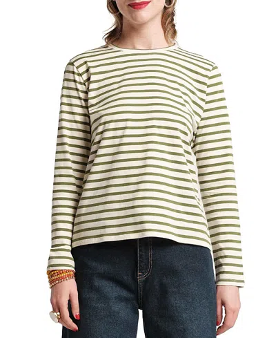 FRANCES VALENTINE STRIPED TOP