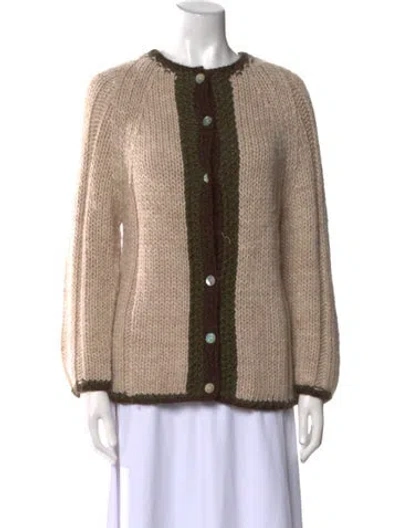 Pre-owned Frances Valentine Sweater In Brown