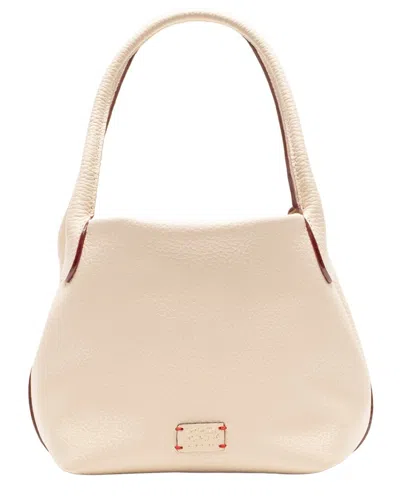 Frances Valentine Sweet Pea Teeny Tumbled Leather Tote