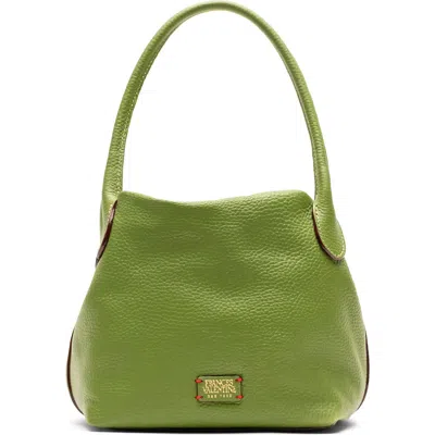 Frances Valentine Teeny Sweet Pea Leather Handbag In Green