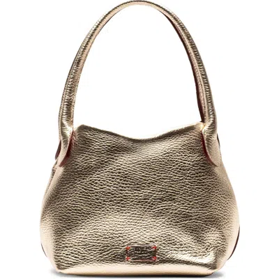 Frances Valentine Teeny Sweet Pea Leather Handbag In Neutral