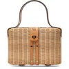 Frances Valentine The Holland Woven Wicker Satchel