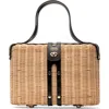 Frances Valentine The Holland Woven Wicker Satchel
