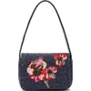 Frances Valentine Tini Beaded Shoulder Bag In Multi