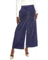 Frances Valentine Tuxedo Pant In Blue