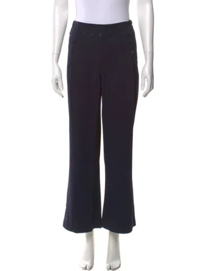 Pre-owned Frances Valentine Wide Leg Pants W/ Tags In Blue