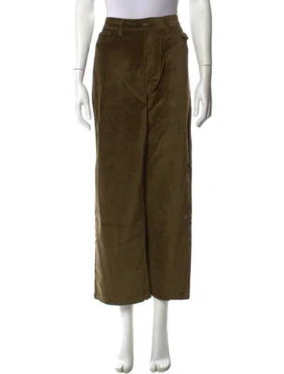 Pre-owned Frances Valentine Wide Leg Pants W/ Tags In Green