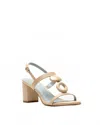 Frances Valentine Women Bianca Heel In Natural In Neutral