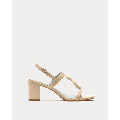 Frances Valentine Women's Bianca Heel In Natural In White