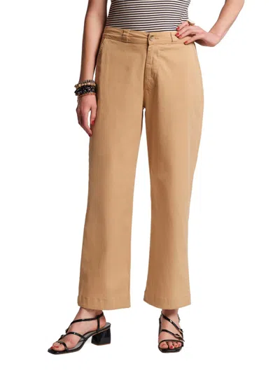 Frances Valentine Women's Coleman Relaxed-fit Pants In Brown