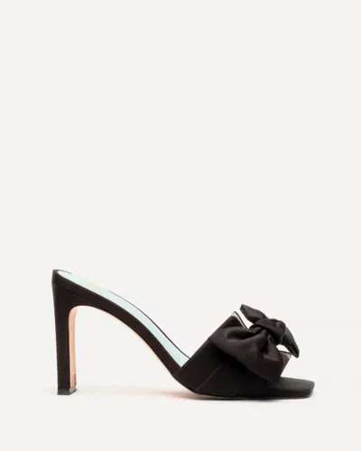 Frances Valentine Women's Hilary Heels In Black Satin