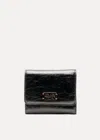 Frances Valentine Women's Leather Wallet In Black