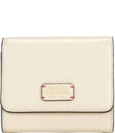 Frances Valentine Women's Leather Wallet In Oyster