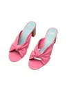 Frances Valentine Women's Mollie Slide Heel In Pink In Pink