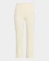 Frances Valentine Wonder Cropped Pants In Oyster