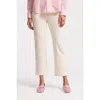 Frances Valentine Wonder Cropped Pants In Oyster
