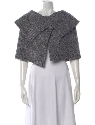 Pre-owned Frances Valentine Wool Cowl Neck Sweater W/ Tags In Multi