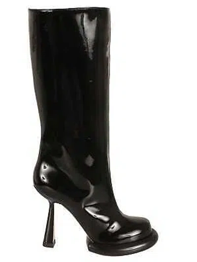 Pre-owned Francesca Bellavita Love Boots In Black