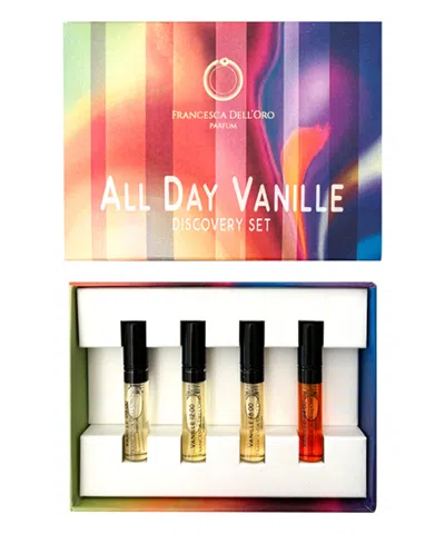 Francesca Dell'oro All Day Vanille - Discovery Set 4x2 ml In White