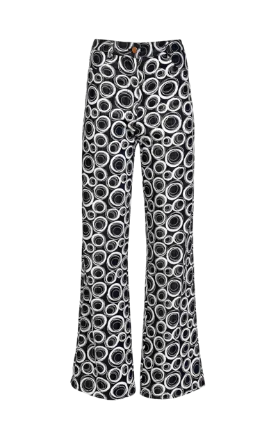 Francesca Miranda Baccio Straight Pants In Black