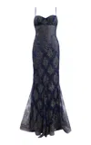 Francesca Miranda Bruma Maxi Dress In Blue