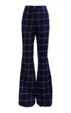 Francesca Miranda Eclipse Cotton-blend Trousers In Multi