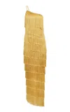 Francesca Miranda Isidora Sun Silk Blend Maxi Dress