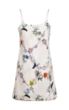 Francesca Miranda Women's Limon Embellished Printed Cotton Mini Dress In Multi Color