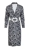 Francesca Miranda Matera Printed Cotton Trench In Multi