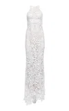 Francesca Miranda Primrose Cotton Hand-crocheted Maxi Dress In White