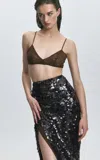 Francesca Miranda Smoke Lace Bralette