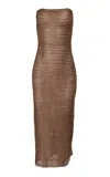 Francesca Miranda Vision Silk Midi Dress