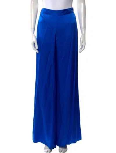 Pre-owned Francesca Miranda Wide Leg Pants In Blue
