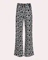 Francesca Miranda Women's Eras Printed Denim Pants Cotton/polyester